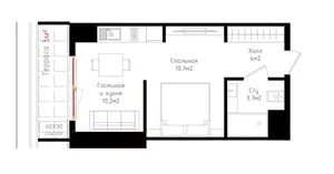 Фото 7 2-комн. квартира в Яшнабадском районе