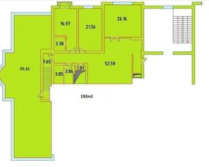 Фото 3 4-комн. квартира в Посольство России, Нукусская