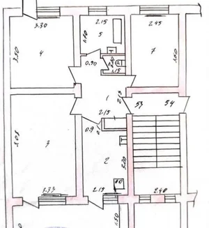 Фото 1 3-комн. квартира в Юнусабадском районе