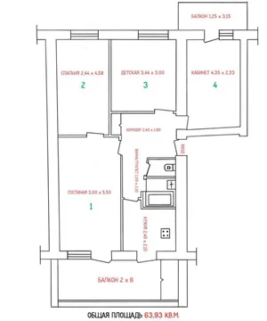 Фото 5 Квартира в Мирзо-Улугбекском районе