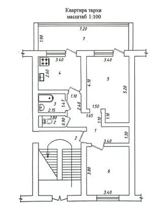 Фото 1 2-комн. квартира в Мирзо-Улугбекском районе