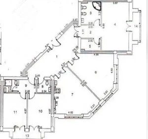 Фото 8 4-комн. квартира в ГАБУС, Ц-2