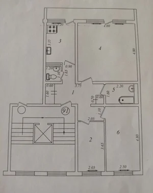 Фото 6 3-комн. квартира в Юнусабад