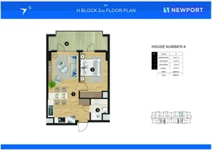 Фото 1 1-комн. квартира в ЖК Newport