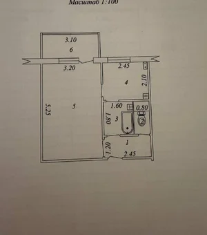 Фото 1 1-комн. квартира в Ялангач м-в