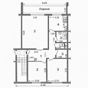 Фото 3 3-комн. квартира в Фаргона йули