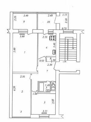 Фото 5 3-комн. квартира в Мирзо-Улугбекском районе