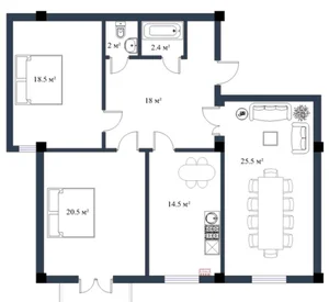 Фото 5 Квартира в Юнусабадском районе