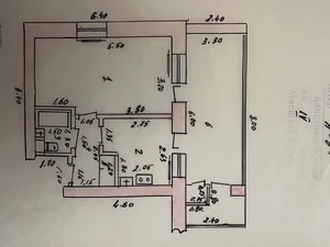 Фото 2 2-комн. квартира в Мирзо-Улугбекском районе