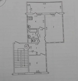 Фото 1 2-комн. квартира в Юнусабад