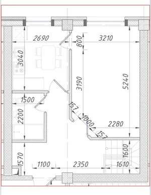Фото 2 2-комн. квартира в Poytaht Residence
