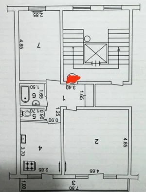 Фото 1 2-комн. квартира в Буюк Ипак Йули