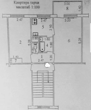 Фото 1 3-комн. квартира в Ялангаче