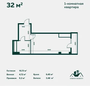 Фото 3 1-комн. квартира в Мирзоулугбек