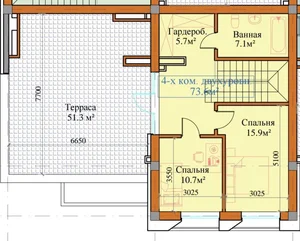 Фото 2 4-комн. квартира в Mirabad City