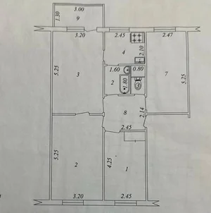 Фото 8 4-комн. квартира в Дока Хлеб