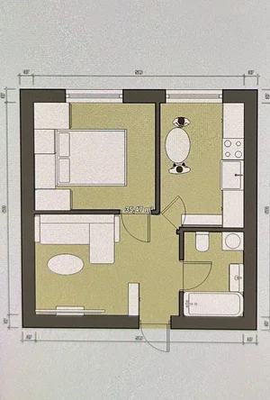 Фото 5 2-комн. квартира в Яккасарай