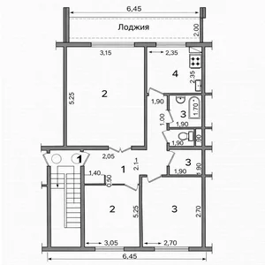 Фото 3 3-комн. квартира в Greenwich