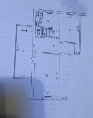 Фото 1 2-комн. квартира в Мирзо-Улугбекском районе