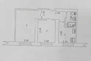 Фото 2 2-комн. квартира в Мирзо-Улугбекском районе