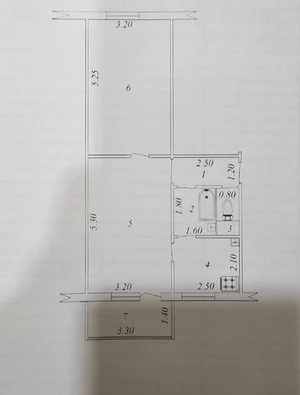 Фото 9 2-комн. квартира в Мирзо-Улугбекском районе