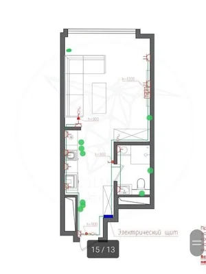 Фото 2 1-комн. квартира в Nest one