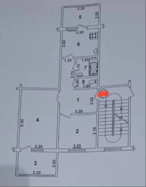 Фото 1 2-комн. квартира в Яккасарайском районе