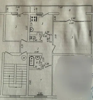 Фото 5 3-комн. квартира в Юнусабад