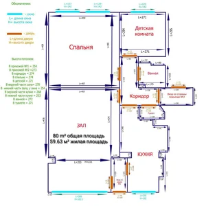 Фото 9 3-комн. квартира в Тараса Шевченко