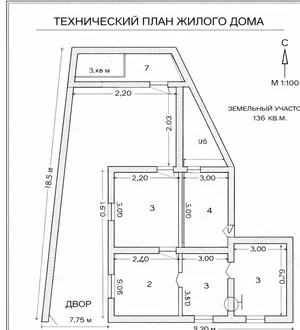 Фото 6 4-комн. дом в Мирзо-Улугбекском районе