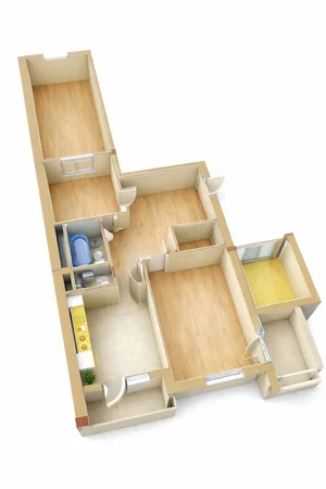 Фото 2 4-комн. квартира в Яккасарайский район