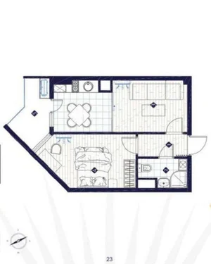 Фото 1 2-комн. квартира в Юнусабадском районе