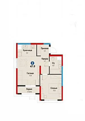 Фото 8 Квартира в ЖБИ NRG ZAMON