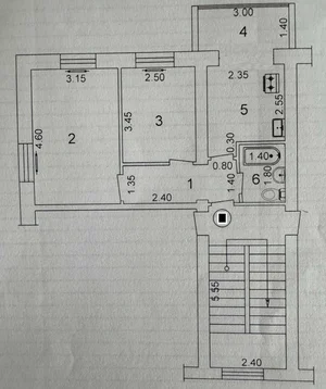 Фото 5 2-комн. квартира в Тараканчик