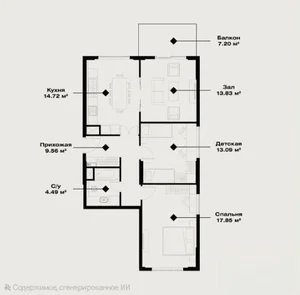 Фото 3 3-комн. квартира в Новомосковская-Аккурган