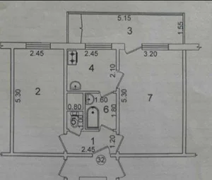 Фото 10 2-комн. квартира в Юнусабад