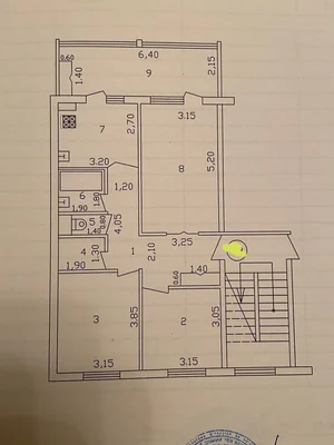 Фото 9 3-комн. квартира в Юнусабад